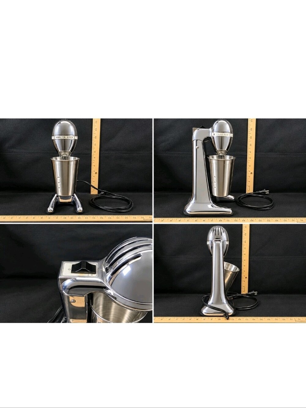 Hamilton Beach Stainless Steel Shake Machine Used Works Great